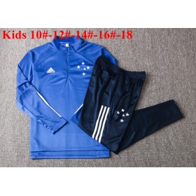 Cruzeiro 2020/21 Barn Trenings Collegegenser Set M002